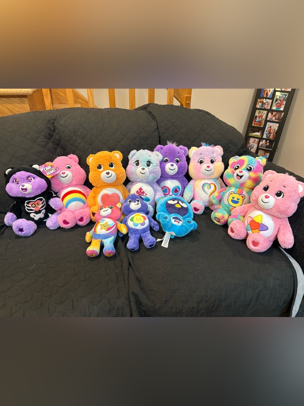 Care Bears Rainbow Collection Plush Set - Multicolor Pastel & Bright Bears